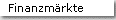 Finanzm�rkte